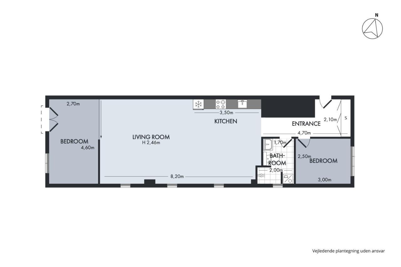 Sanders Haven - Lovely Two-Bedroom Apartment In Historical København Ngoại thất bức ảnh